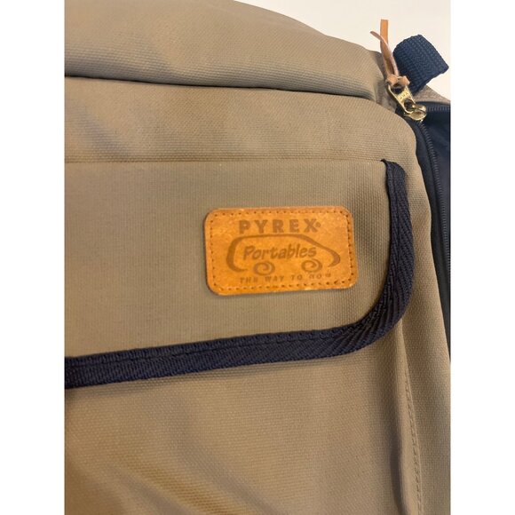Pyrex Portables Insulated Thermal Travel Bag With Handles & Velcro Closure - Picture 1 of 6